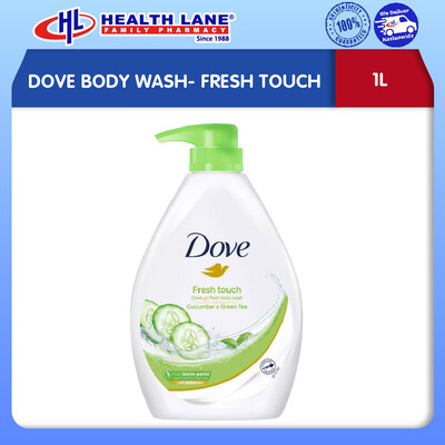 DOVE SABUN BADAN- FRESH TOUCH (1000ML)
